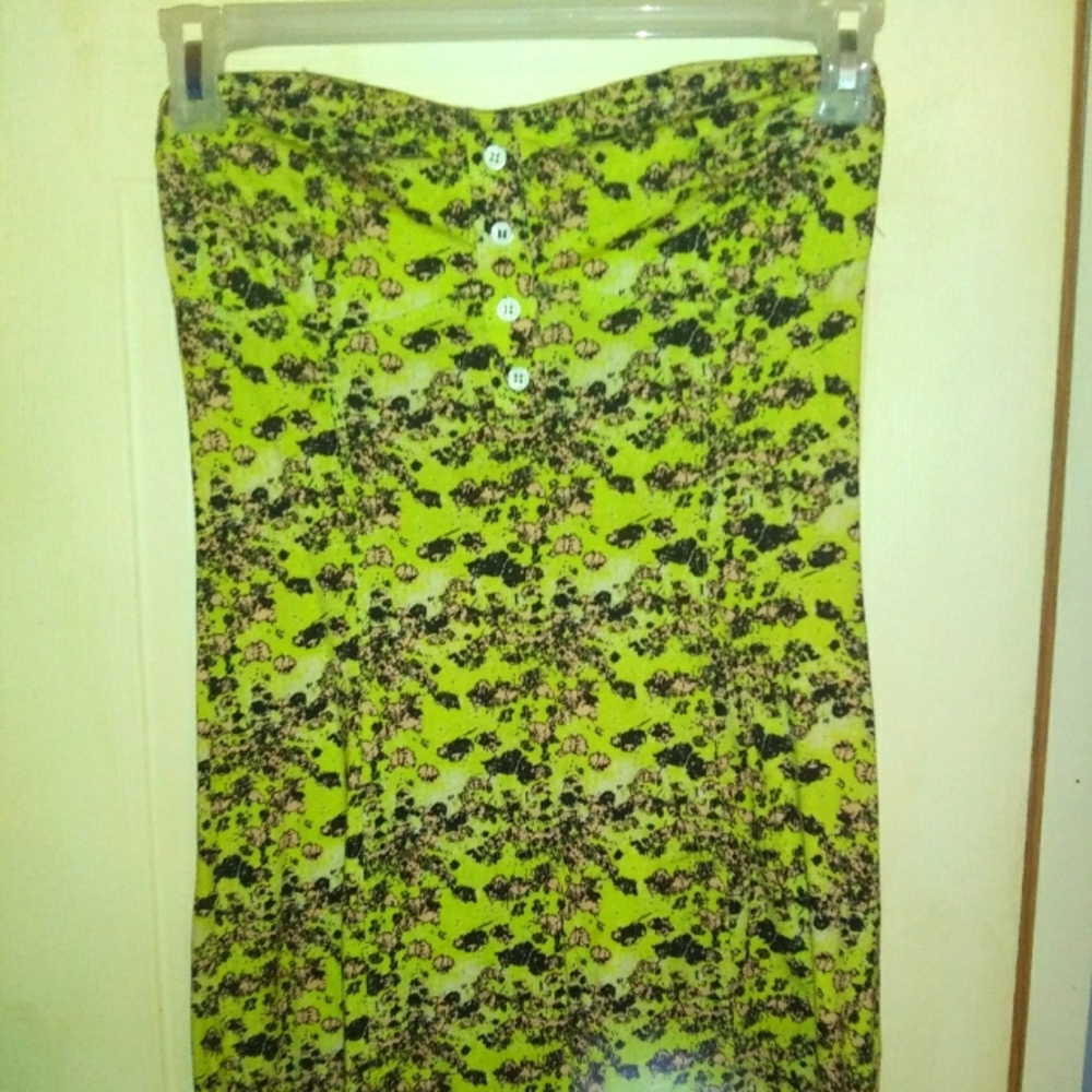 Strapless short Volcom dress